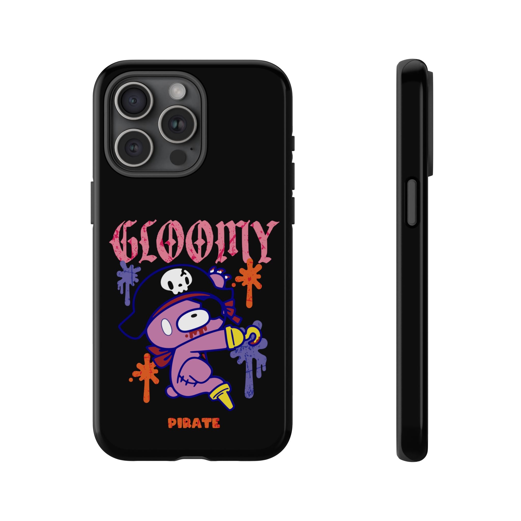 gloomy bear Halloween pirate Phone Case